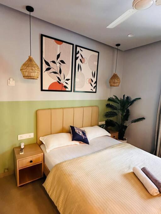 Zenn Pvt With Balcony Smart Tv Wifi Ac Apartment *